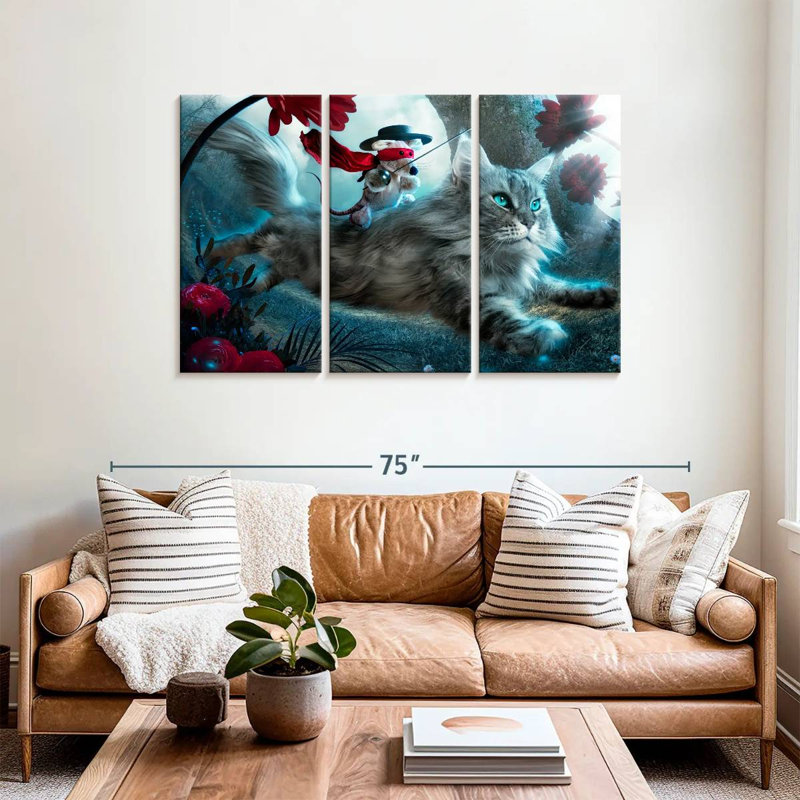 The Hero, 36" H x 57" W
