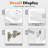 24.17'' Single Bathroom Vanity with Sink Top