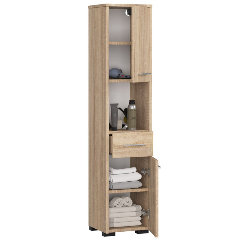Floreta Linen Cabinet, Sonoma
