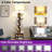 Bookcases With Led Light And Remote Control, 7-tier 2 Drawer Column Floor Lamp-1757698328