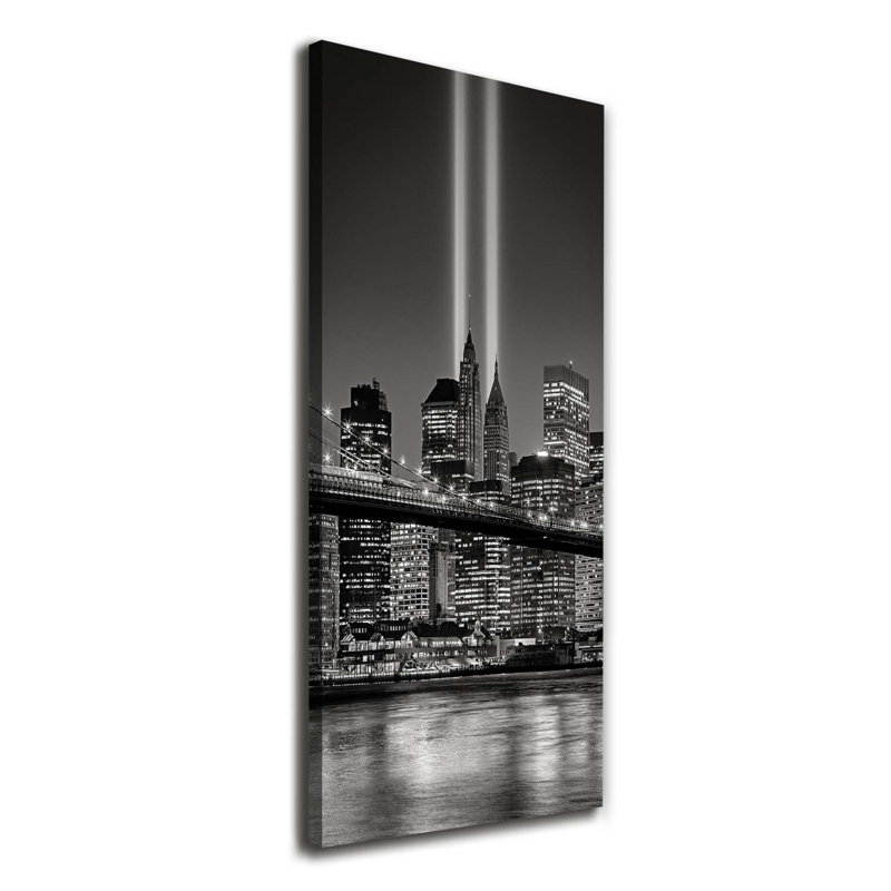 Manhattan New York - Wrapped Canvas Print