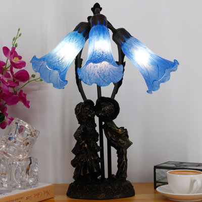 Lampe de table 17,5 pouces Lily Flower