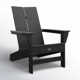 Catina High-Density Polyethylene (HDPE) Outdoor Adirondack Chair