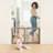 Regalo Easy Fit Adjustable 24 to 42 inches Wide Plastic Safety Gate