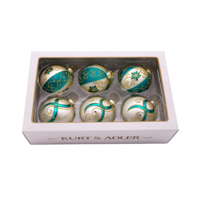 3.15'' Glass Ball Ornament