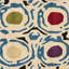 Tapis géométrique en laine et en viscose touffeté à la main Candelo-966754683
