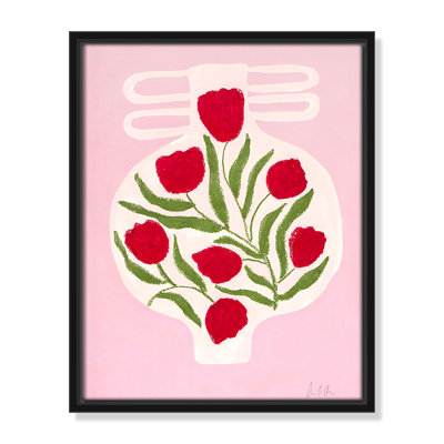 Vase No. 02 Print by Camilla Bergqvist