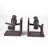 Handmade Iron Birds on Branch Bookends