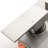 1-Spray 11.8 In. Wall-Mounted Dual Fixed And Handheld Shower Head 2.5 GPM With Slide Bar, Body-Sprays-112006270