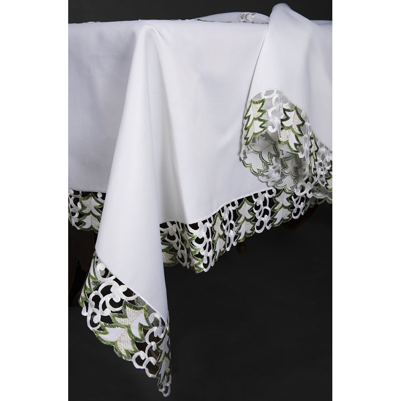 Nappe de fêtes brodée nappe Salley