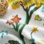 Ensemble de 2 rideaux à motif floral Mid Century-1050334060-1050334070