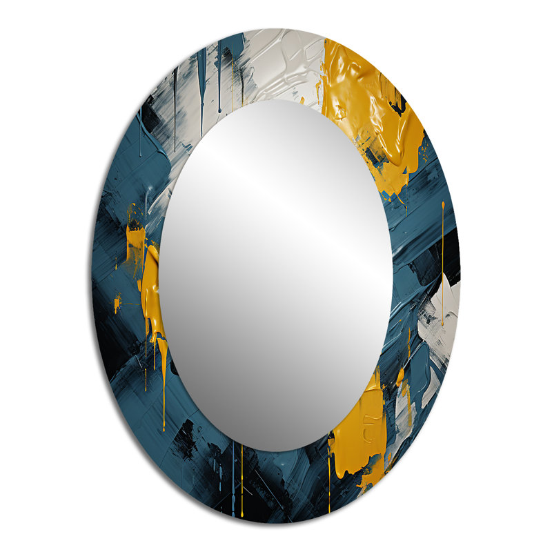 Miroir mural oval, 40 po x 30 po