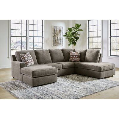 Upholstered U-Shaped Sectional