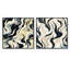 Courtlan - ensemble de 2 collages carrés abstraits-102162717-102162715