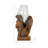 Arelli Novelty Glass Vase with Wood Stand-855112787