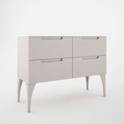 Moncler 64'' Double Bathroom Vanity with Ceramic Top