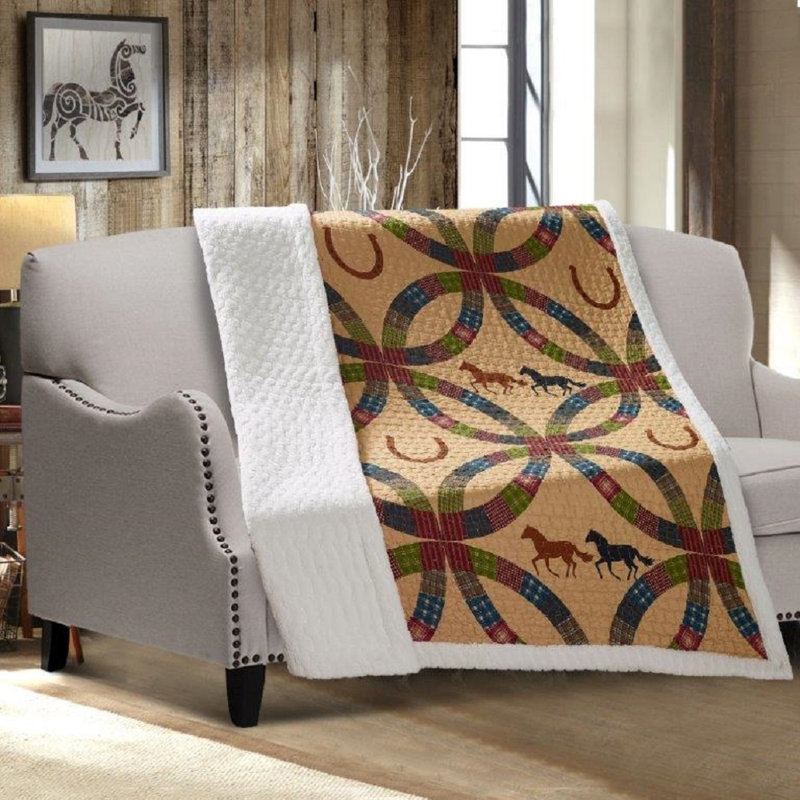Quilted Throw Blanket