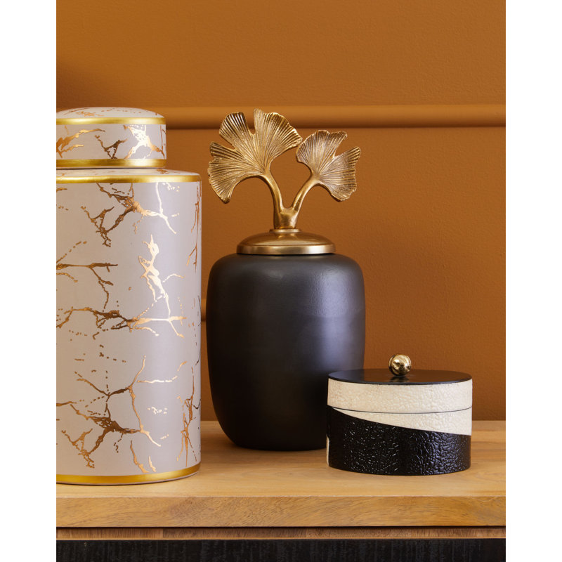 Latasha Ceramic Table Vase, 32cm H x 16cm W x 16cm D