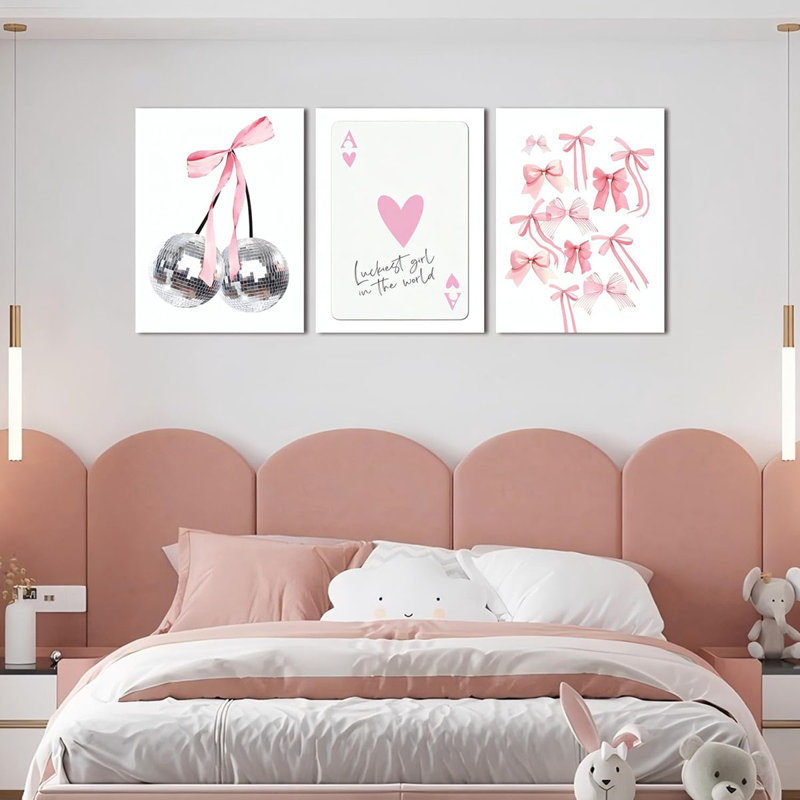 3 Piece Wrapped Canvas Print, 60 cm H x 40 cm W