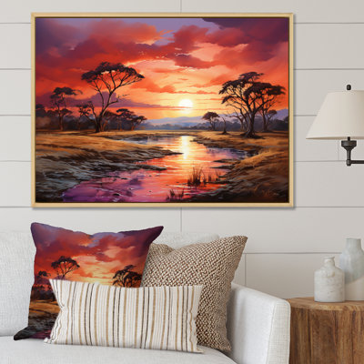 " Africa Serengeti Sunrise III "