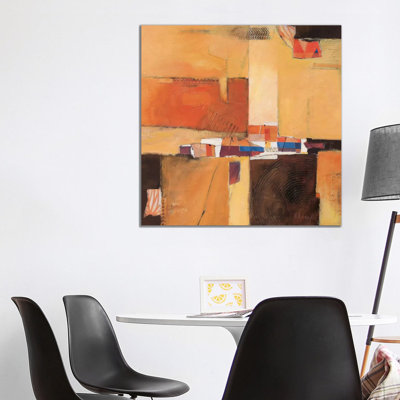Abstract II by Franz Heigl - Wrapped Canvas Painting