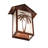 6.5" Wide Tropical Palm Tree Right Wall Sconce
