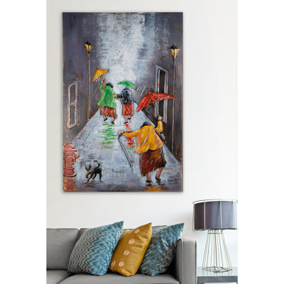 Handmade Scenic & Cityscapes Wall Decor on Metal