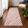Premium Machine Washable Dockside AMF1819 Striped Holiday Rug