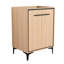 Meuble-lavabo de 24 po sans lavabo supérieur - Armoire élégante au design américain, bois d'ingénierie pour rangement moderne