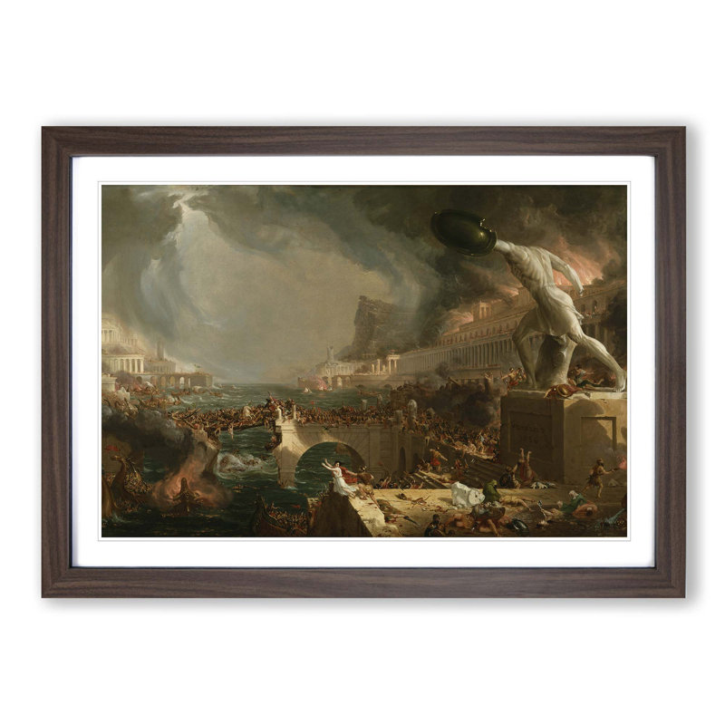 Thomas Cole - Single Picture Frame Painting, Walnut