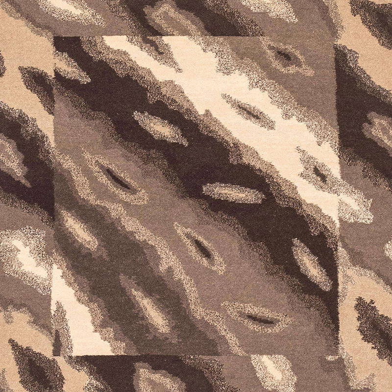 Abstract Indoor Rug, Square 8'