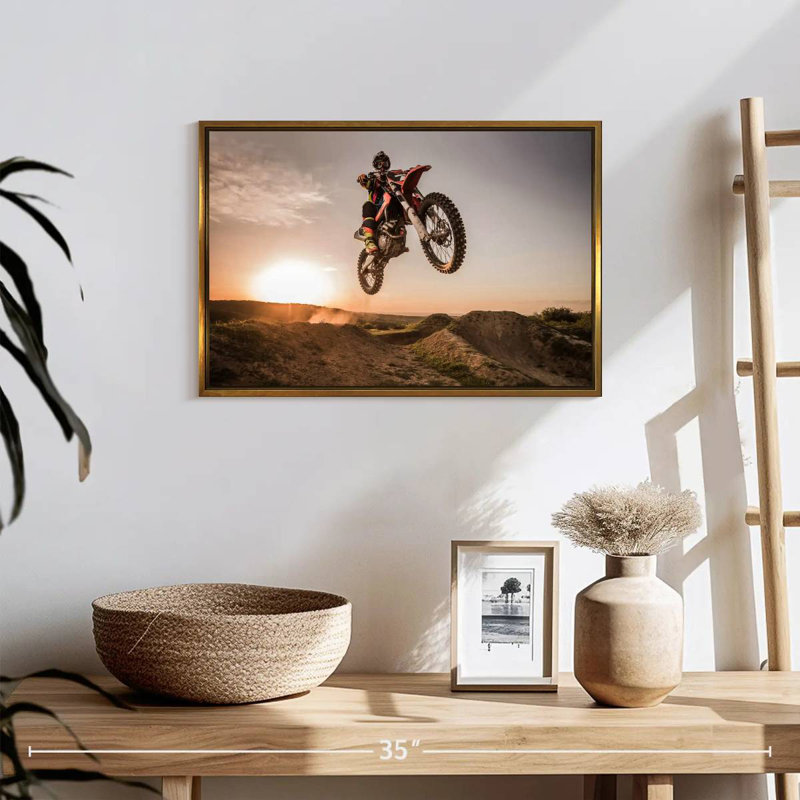 Vélo tout terrain Freestyle, Cadre flottant doré, 19 po x 13 po