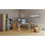 Edford L-Shaped Metal Base Writing Desk-102566232-102566237