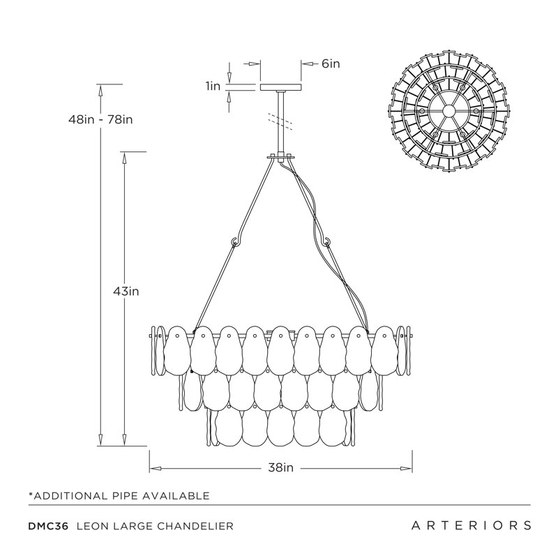 Leon 7 - Light Chandelier