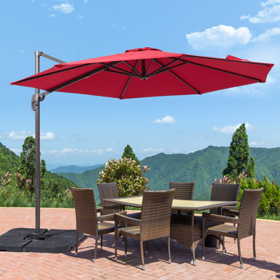Parasol en porte-à-faux 10 pi Dobrosav