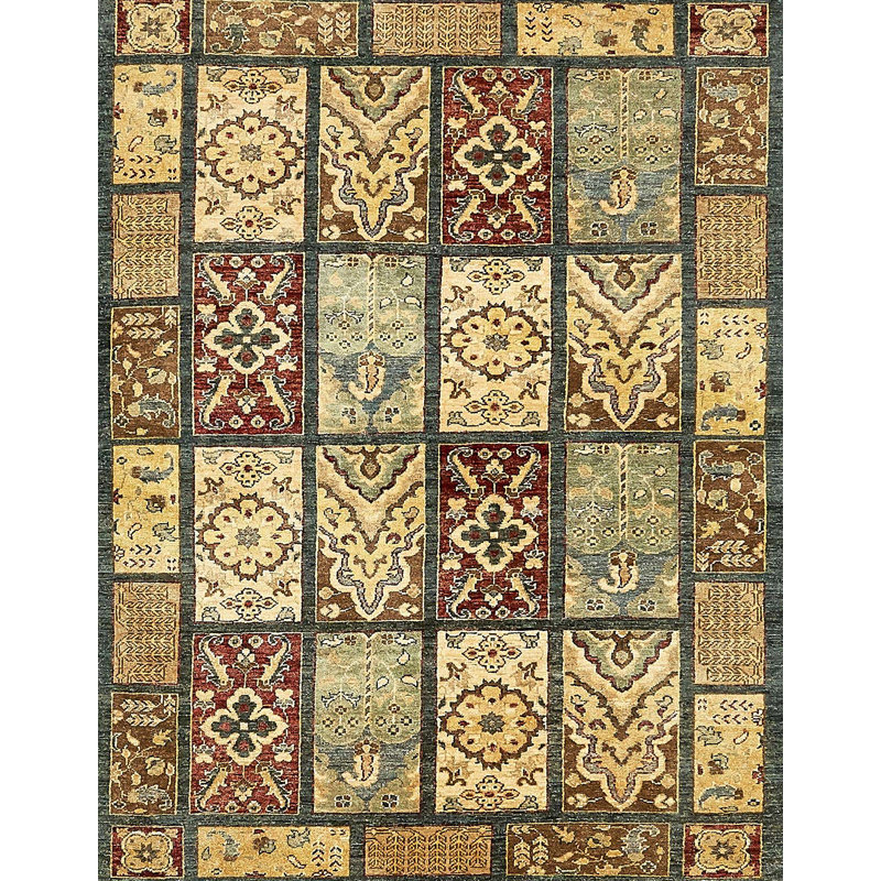 Abstract Indoor Rug, Rectangle 8' x 12'