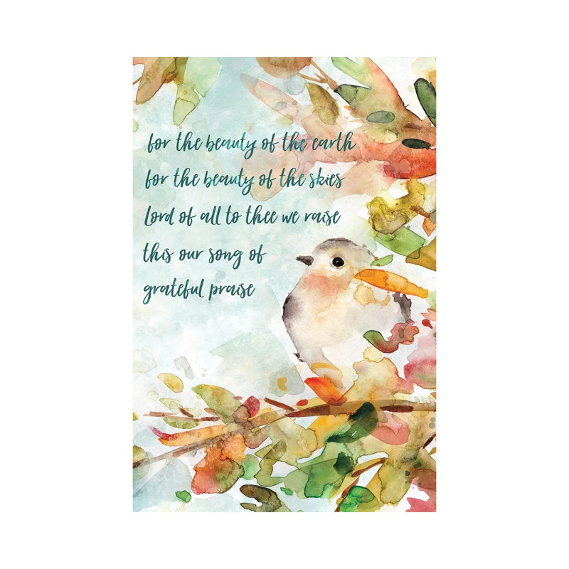 Song Of Praise by Carol Robinson - Wrapped Canvas Print, 30.48 cm H x 45.72 cm W