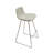 Upholstered Counter Stool with Metal Frame-40925050-49090737-40925052