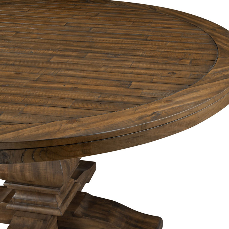 Mizer Pine Round Dining Table