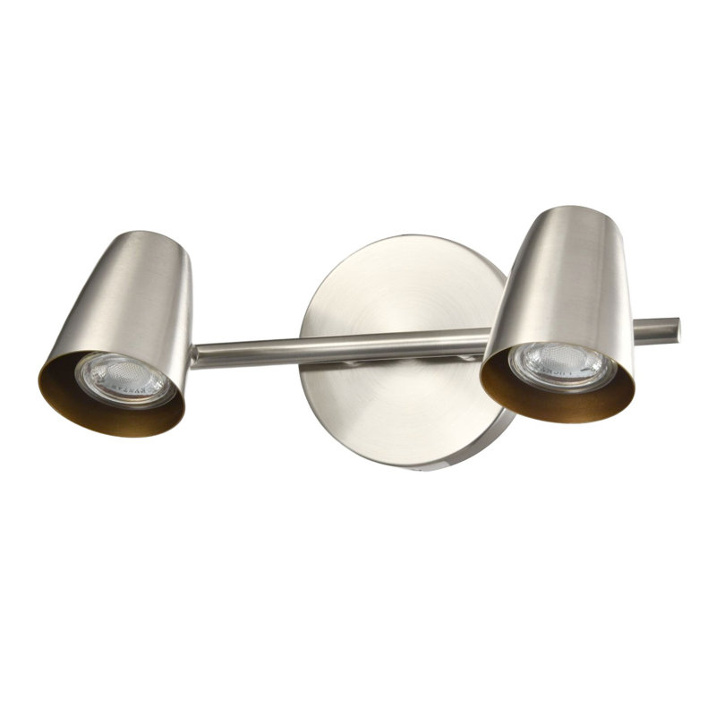 Ensemble de rail d'éclairage 2 lumières Chelcie