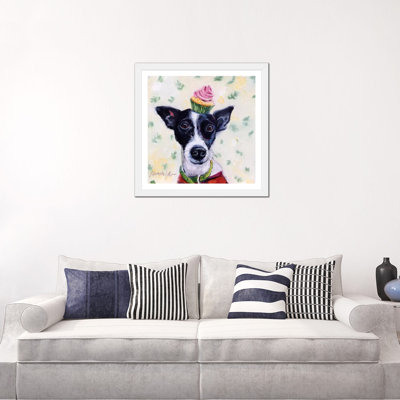 « Terrier confection » par Karen Weber, reproduction d’art