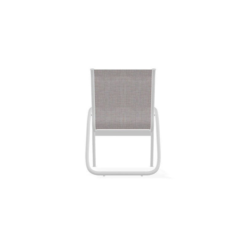 Fauteuil de patio Gardenella, Blanc texturé, Sand Sand