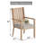 Premium All-Weather Aluminum Outdoor Dining Chairs with Cushions-96330436