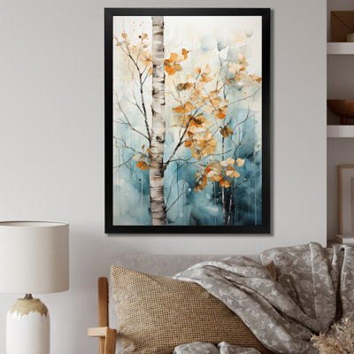 Birch Woods Whispering Winds VII - impressions murales florales
