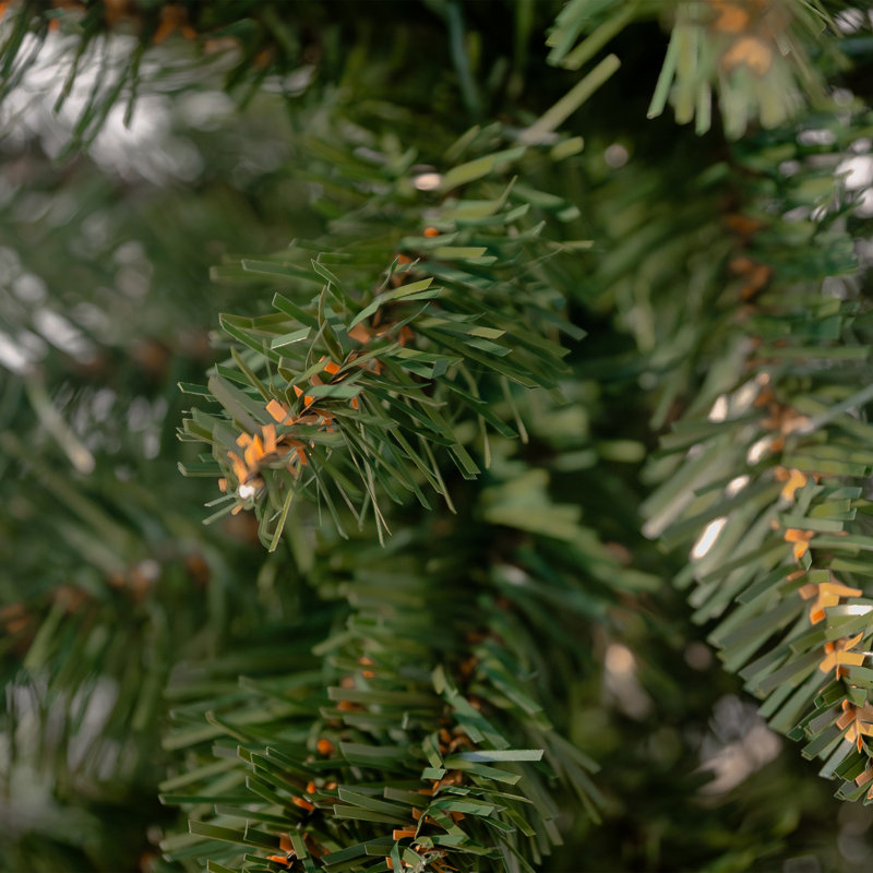 WOODLANDER SPRUCE - Artificial Slim Christmas Tree, 7 ft