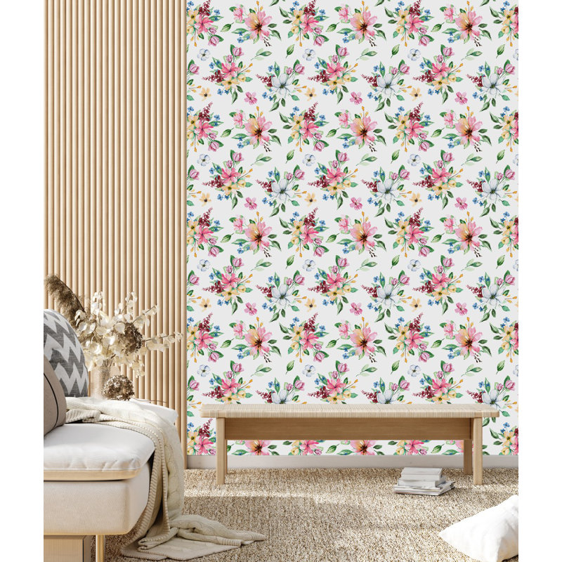 Carreau de papier peint l 25 po, L 2,08 pi x L 18,75 pi