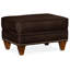 Repose-pieds rectangulaire en cuir véritable de 28,5 po de largeur Reddish-52503480-52503469-52503471