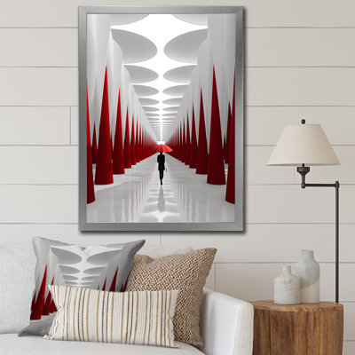 " Red White Path To The Dream I "