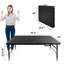 Table pliante en rotin de 4 pi pour l'intérieur et l'extérieur (table seulement)-1897051293