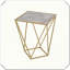 Table d'appoint en verre Creative Creative